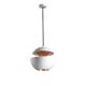 Suspension here comes the sun cuivre-blanc 17.5cm - dcw editions