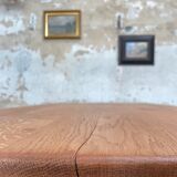 Table with turned legs in solid wood