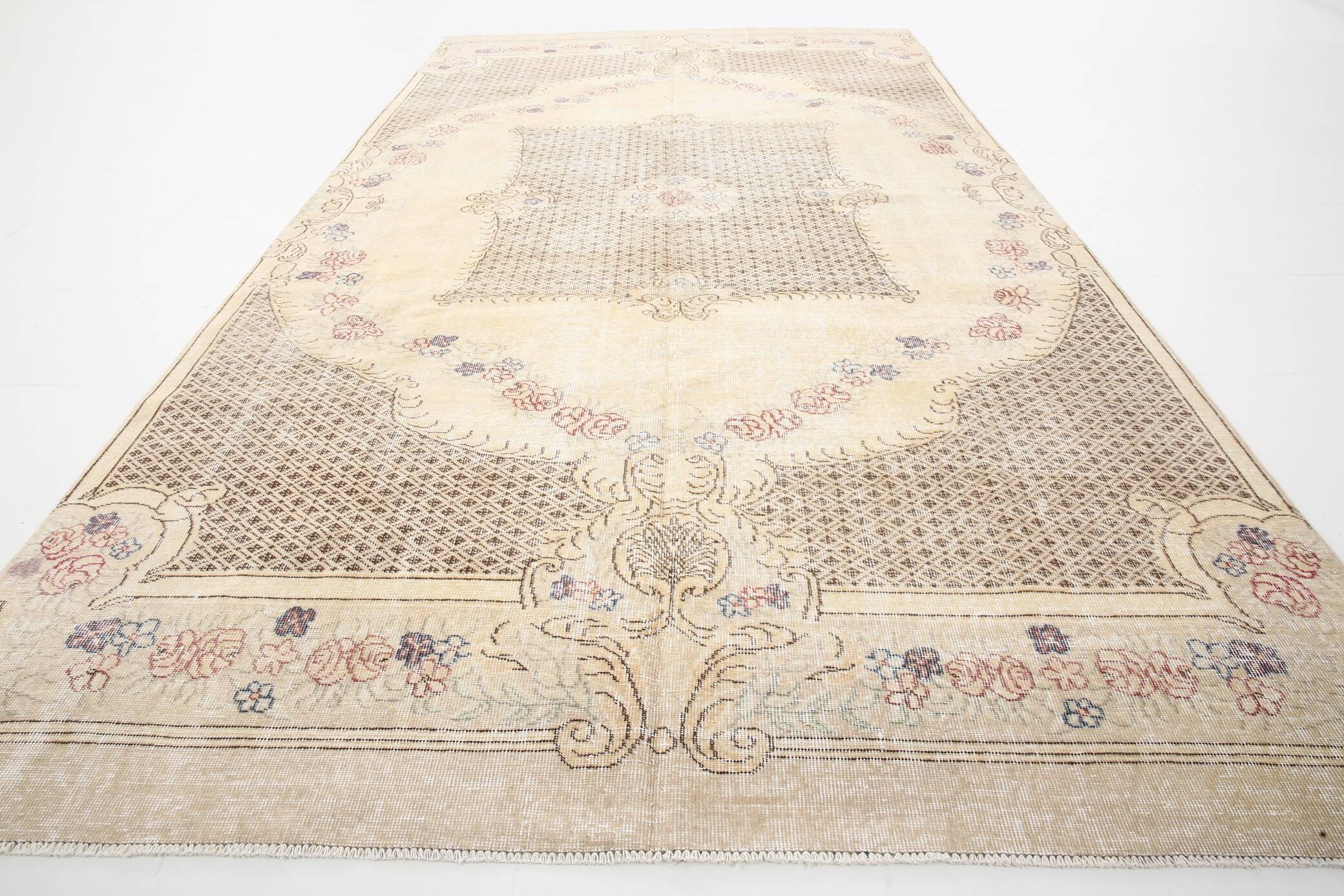 Tapis persan surdimensionné 7x12, 203x366Cm