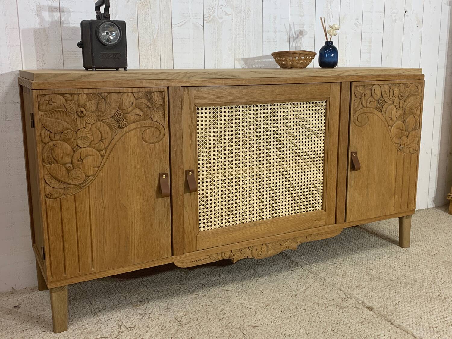 Art deco oak sideboard