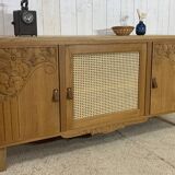 Art deco oak sideboard