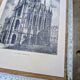 The Sainte-Chapelle, Paris, vintage engraving 1906. Authentic.