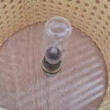 Rattan table lamp and canning