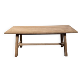 Faded oak table