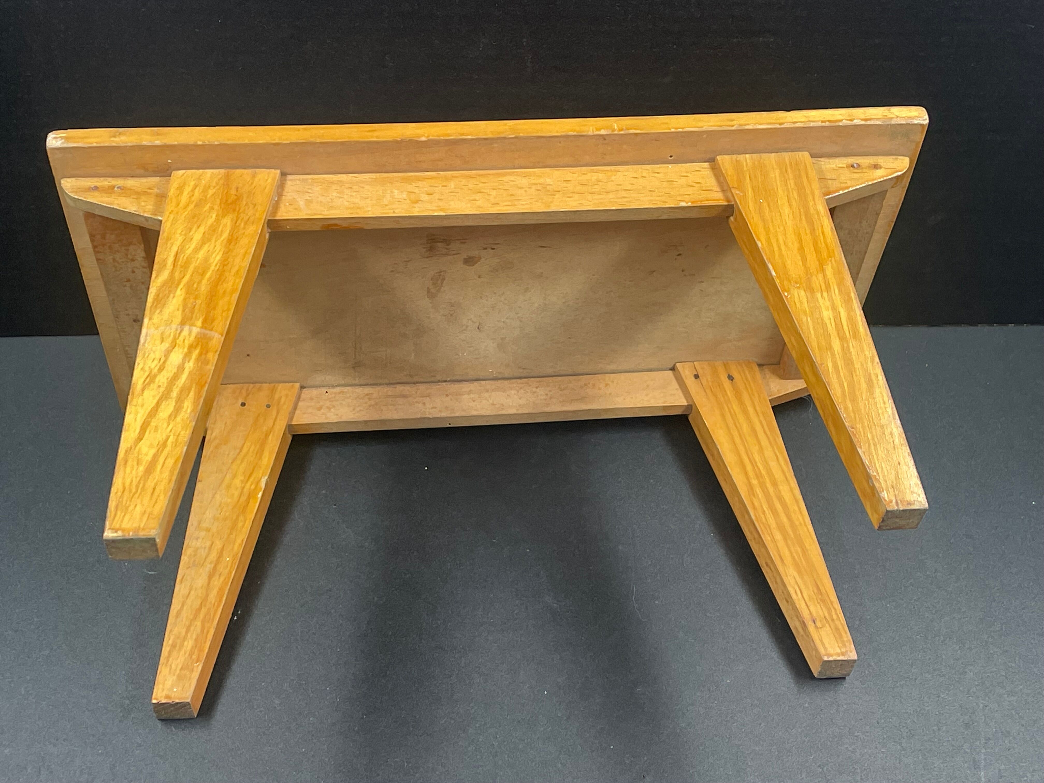 Lace bench decoration year 70