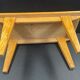 Banc de dentelière décoration année 70