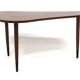 Table basse en acajou, Troeds Bjärnum, Suède, 1960
