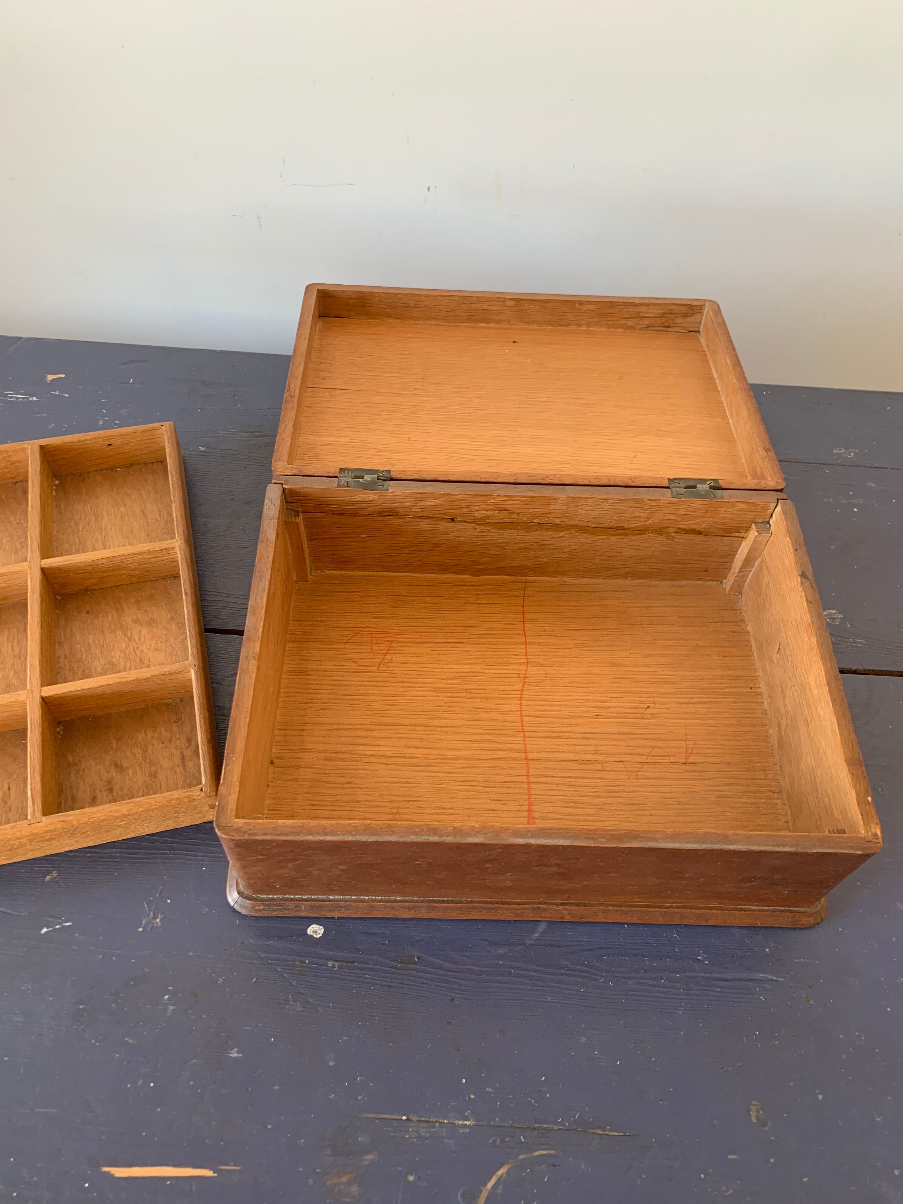 Old compartment box