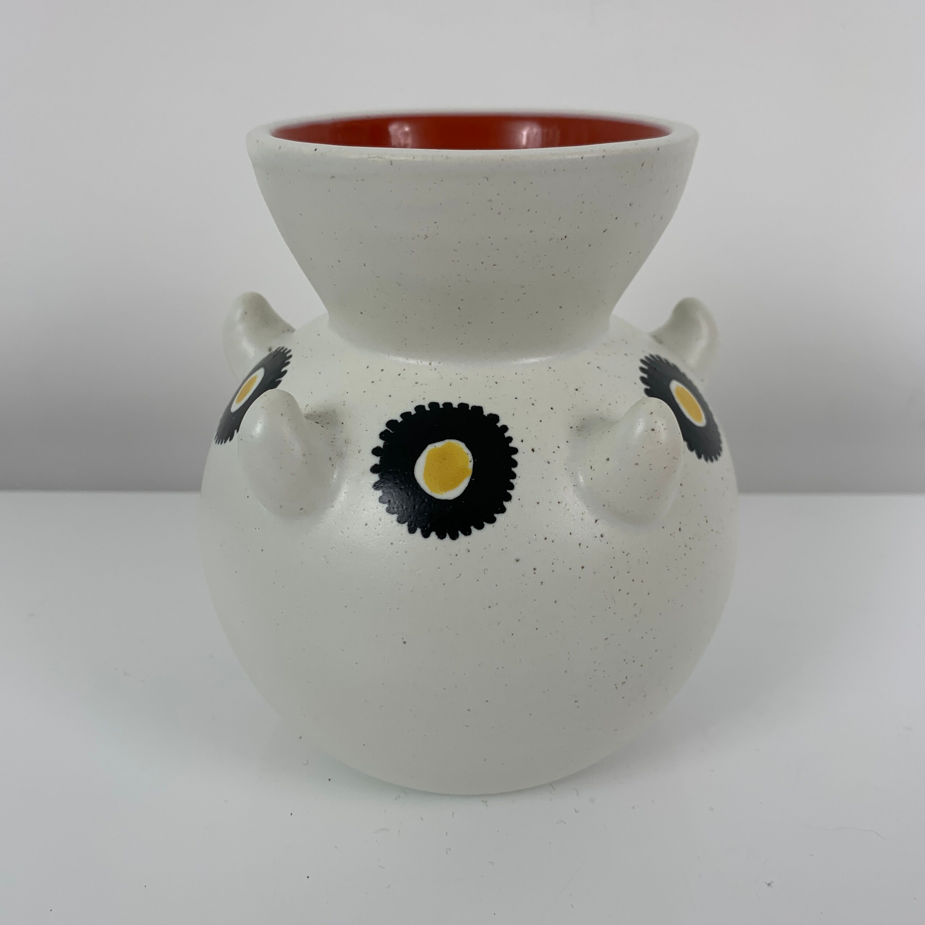Vase boule à pique Vallauris Andre Baud vintage 50/60