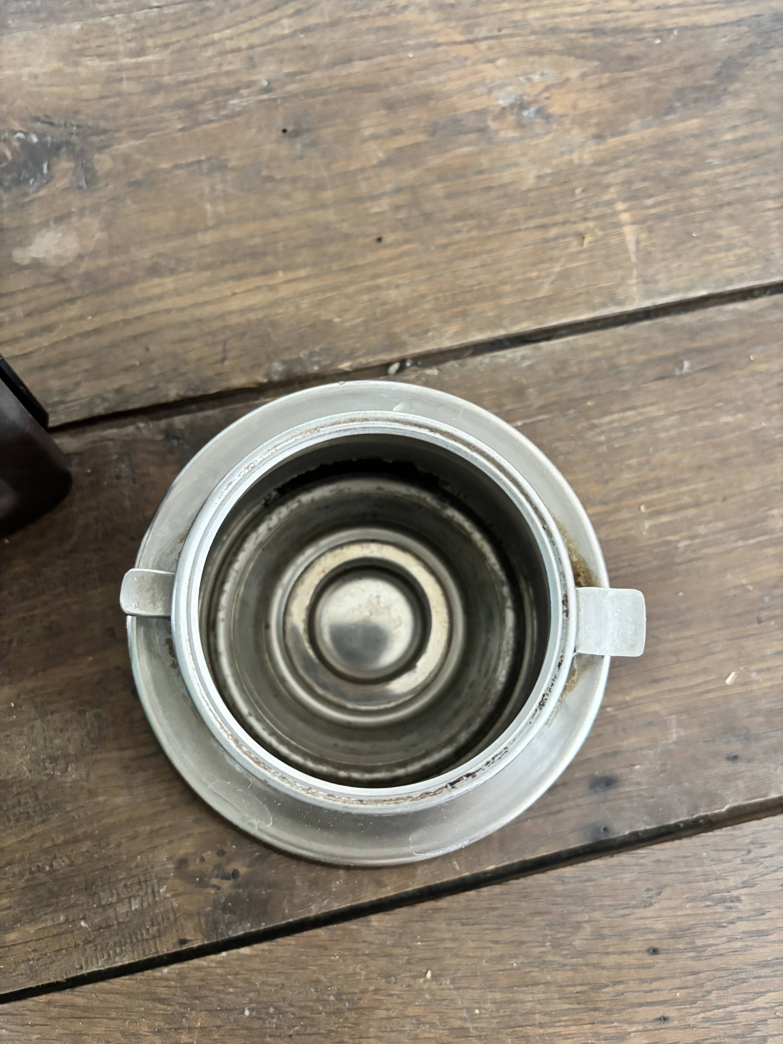 Alessi 9090 Italian coffee maker - Richard Sapper (6 cups) - Induction.