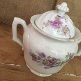 Ancient porcelain sugar bowl