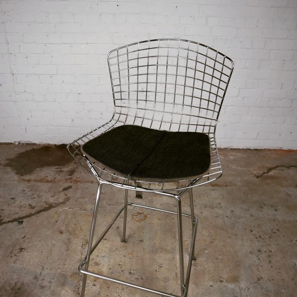 Vintage Harry Bertoia bar stool
