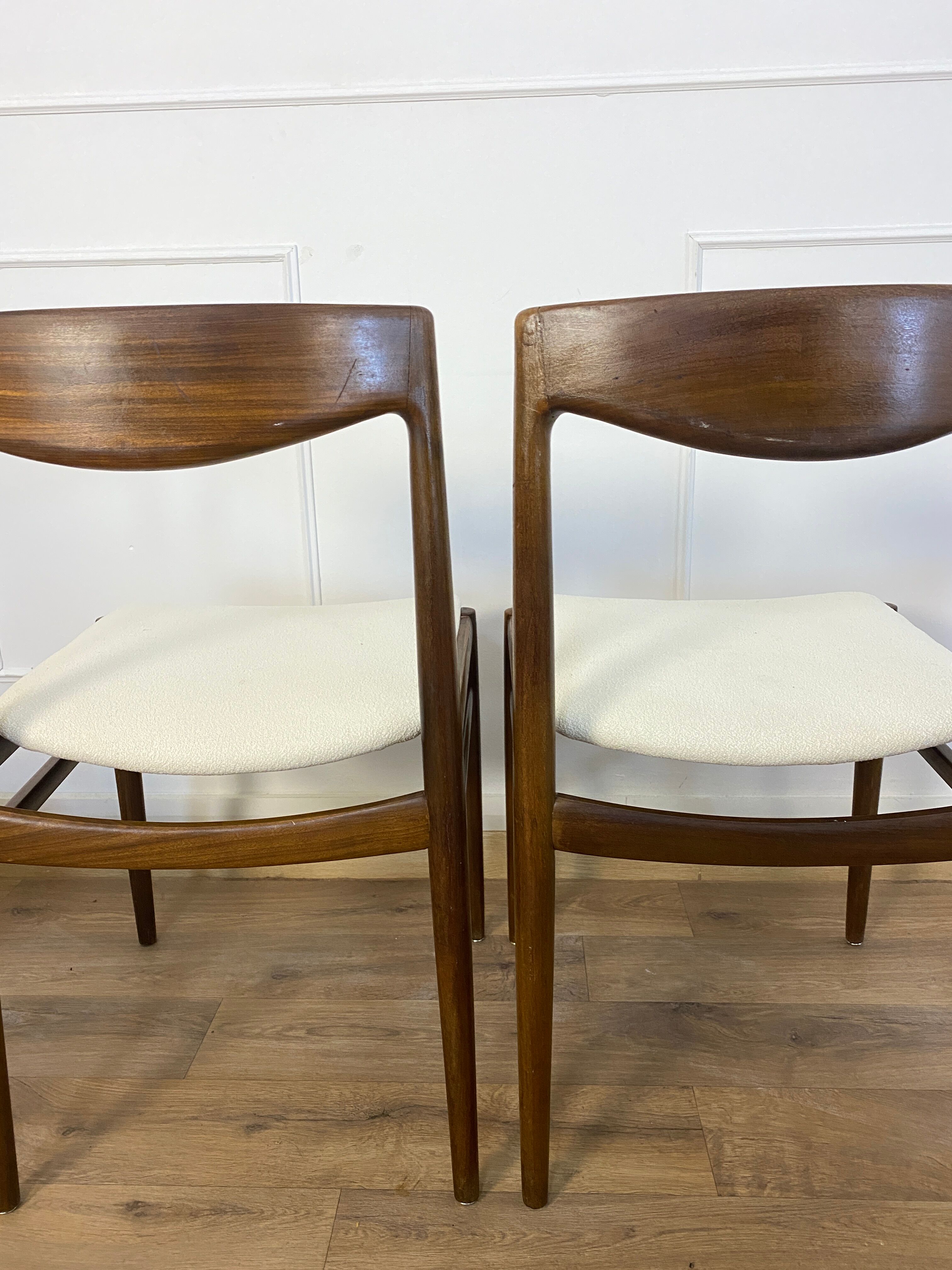 Suite of 4 vintage chairs Lübke