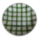 Round half-deep dish Moulin Des Loups "Nappe" model Green