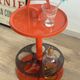 Table appoint / bar vintage orange