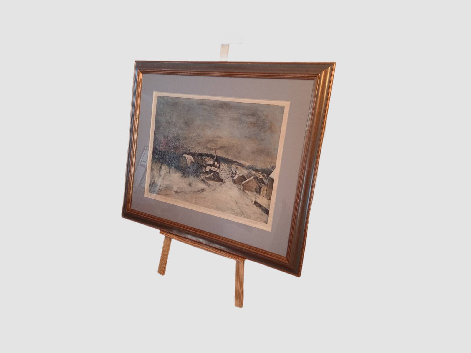 Bernard Gantner – Large lithograph signed and numbered 49/85
