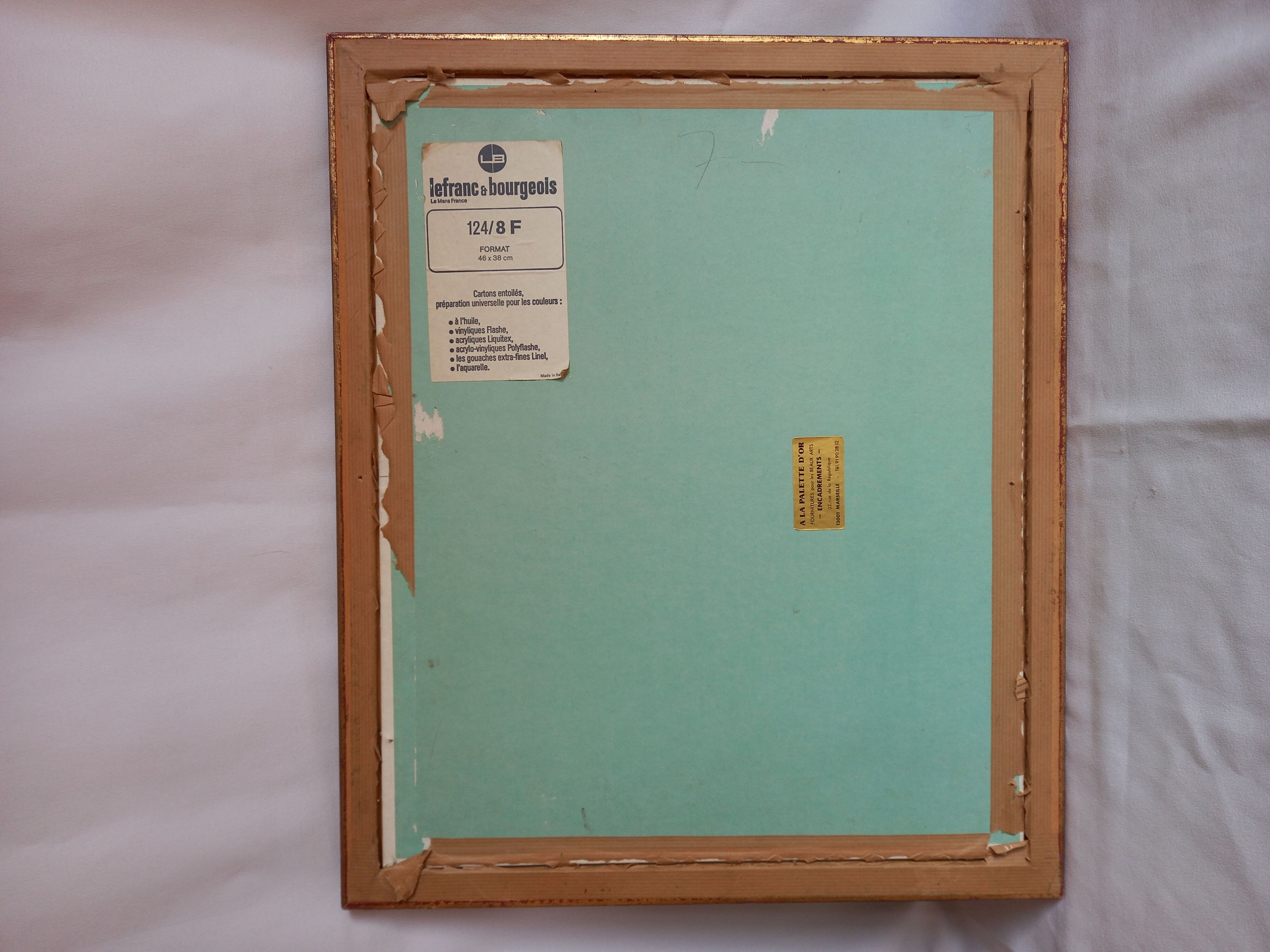 Oil still life "snack"