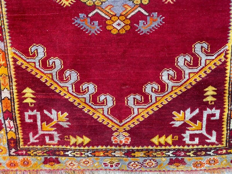 Ancient Turkish carpet Anatolia 110x145 cm