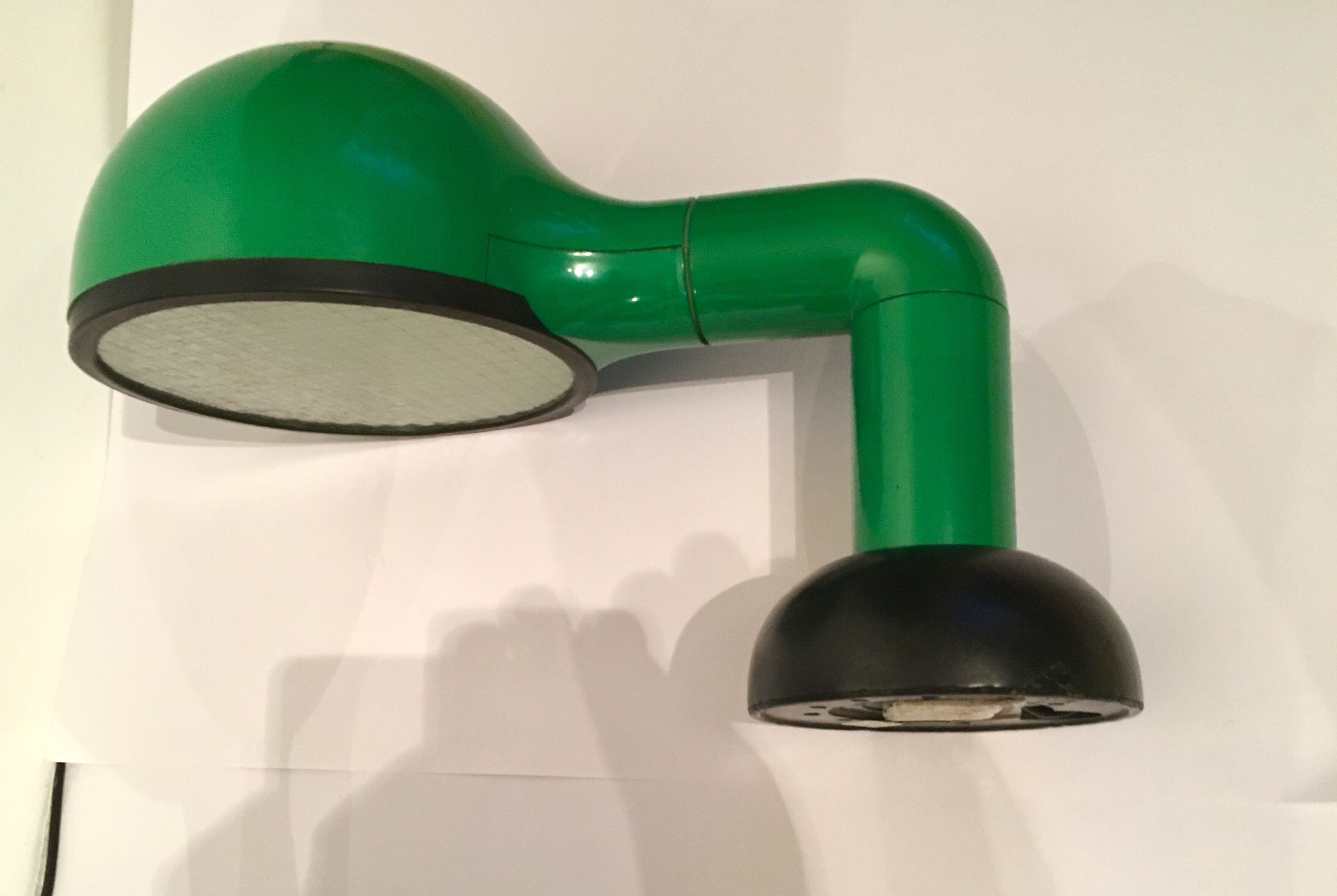 Wall lamp Drive by Adalberto Dal Lago for Bieffeplast, 1974