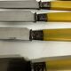 12 Antique Knives with Bakelite Handles and Stainless Steel Blades - 24 cm - Paris