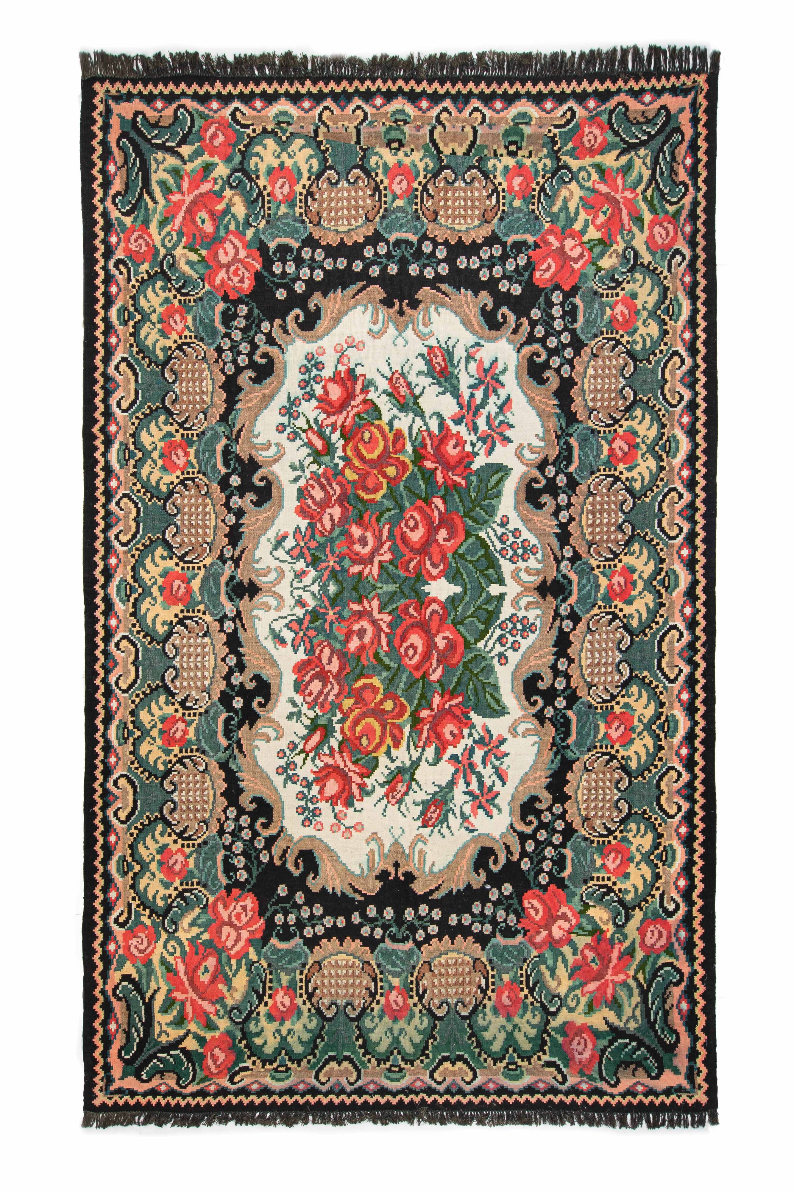 Vintage Moldavian kilim 307 x 192 cm