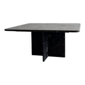 Table basse en pierre rare par Heinz Lilienthal, années 1970.