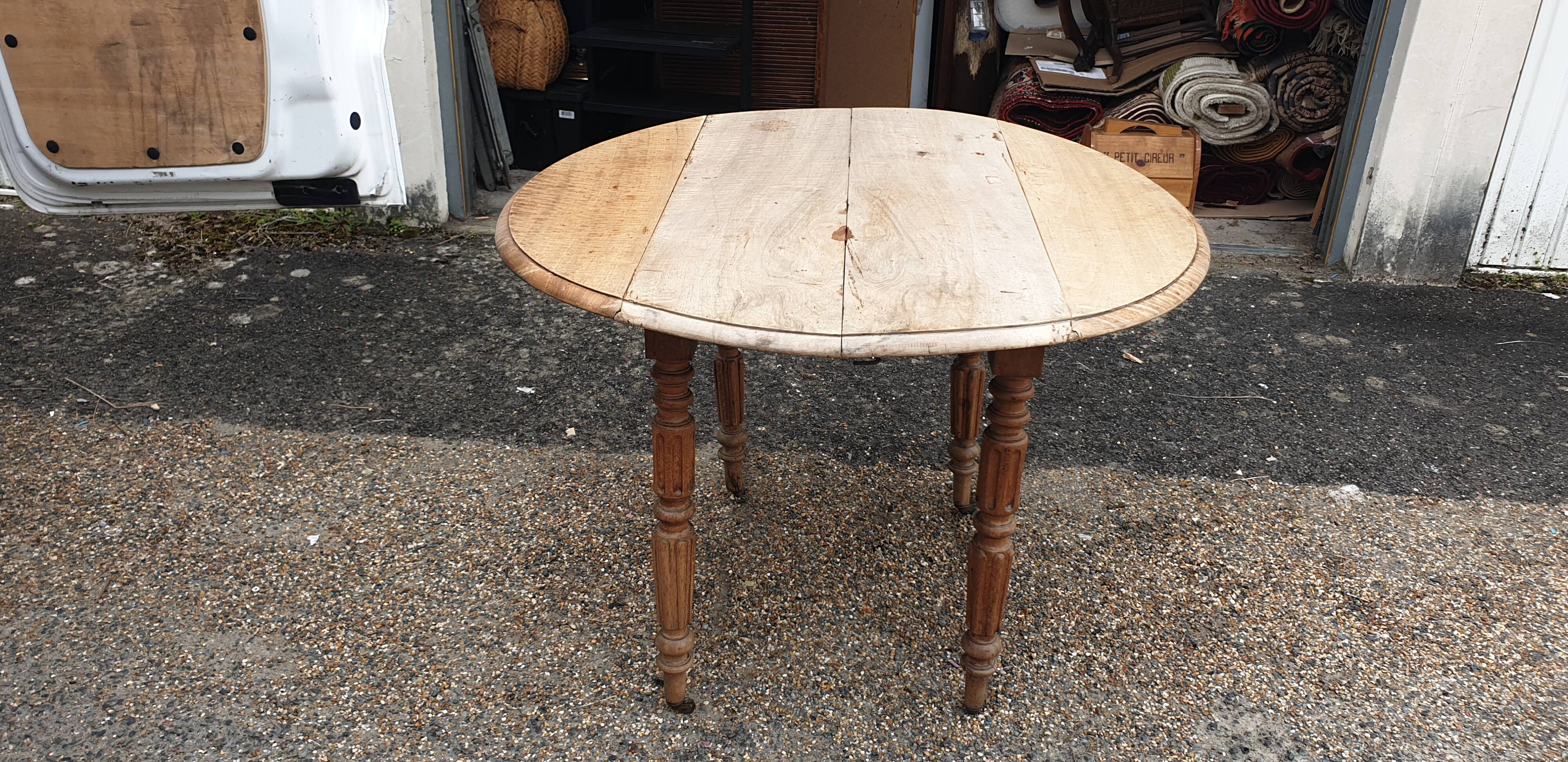 Louis Philippe 19th century casement table