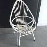 Vintage 70' rattan chair