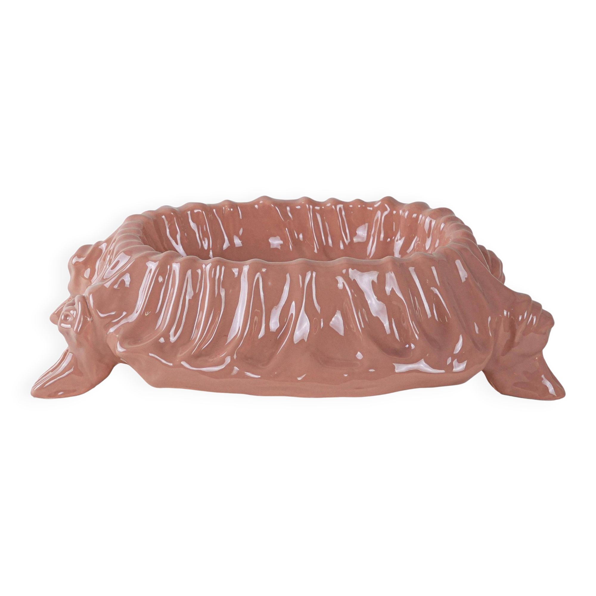 Ceramic bowl, Italian design, 1970s, designer: A.L. Rabitti, manufacturer: