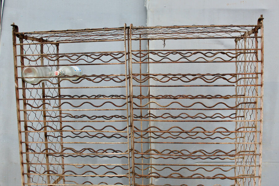 Forged Iron Wine Cellar, capacity 300 bottles