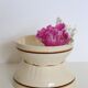 pair of salad bowls, French earthenware, bistro