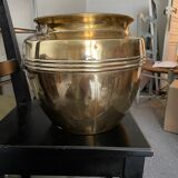 Cache-pot en laiton 1930