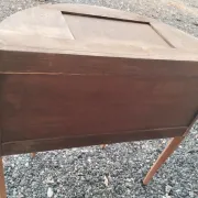 Antique Louis XVI style commode with marble top.