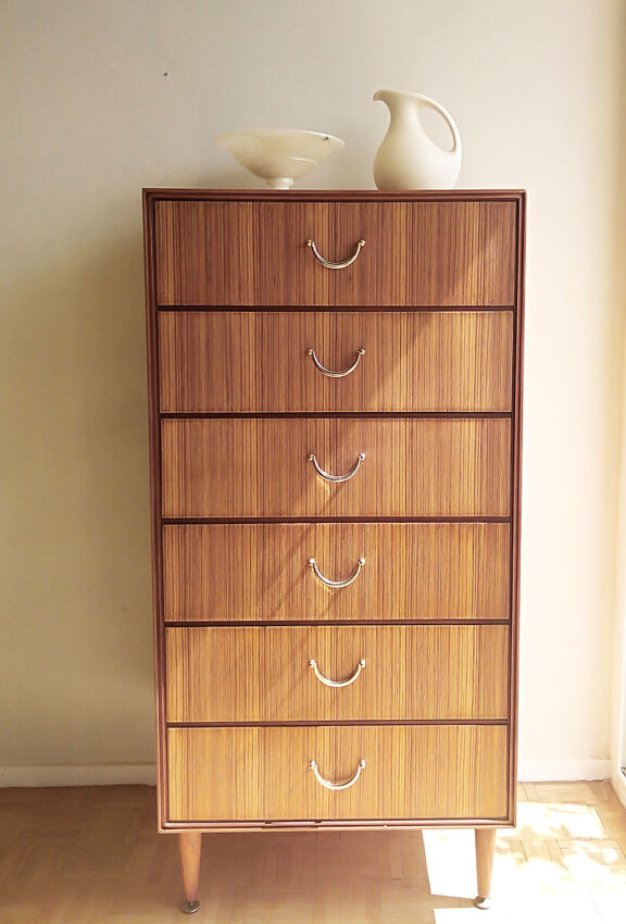 Commodity rag with 6 drawers - Meredew - teak - 1960