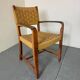 High quality Scandinavian Style Wood and Rope Armchair, 1970s