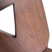 Massive, dark retro brutalist chair (several in stock)