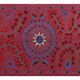 Hand knotted rug, vintage turkish rug 96x191 cm