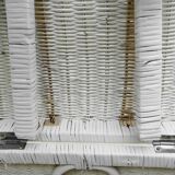 Rattan chest bench