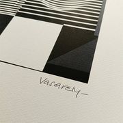 Lithographie numérotée en édition limitée de Victor Vasarely, années 1970
