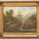 Oil on canvas Animated landscape