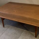 Table modulable danoise en teck Kai Kristiansen 1960