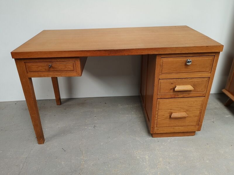 Vintage oak desk