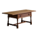 Danish folding table from the mid-century with a drawer in oak, Henning Kjærnulf, 1960s.