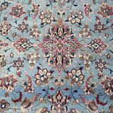 Tapis d'orient iran ispahan nadjafabad persan fait main. dimensions: 1.60 x 2.30 m