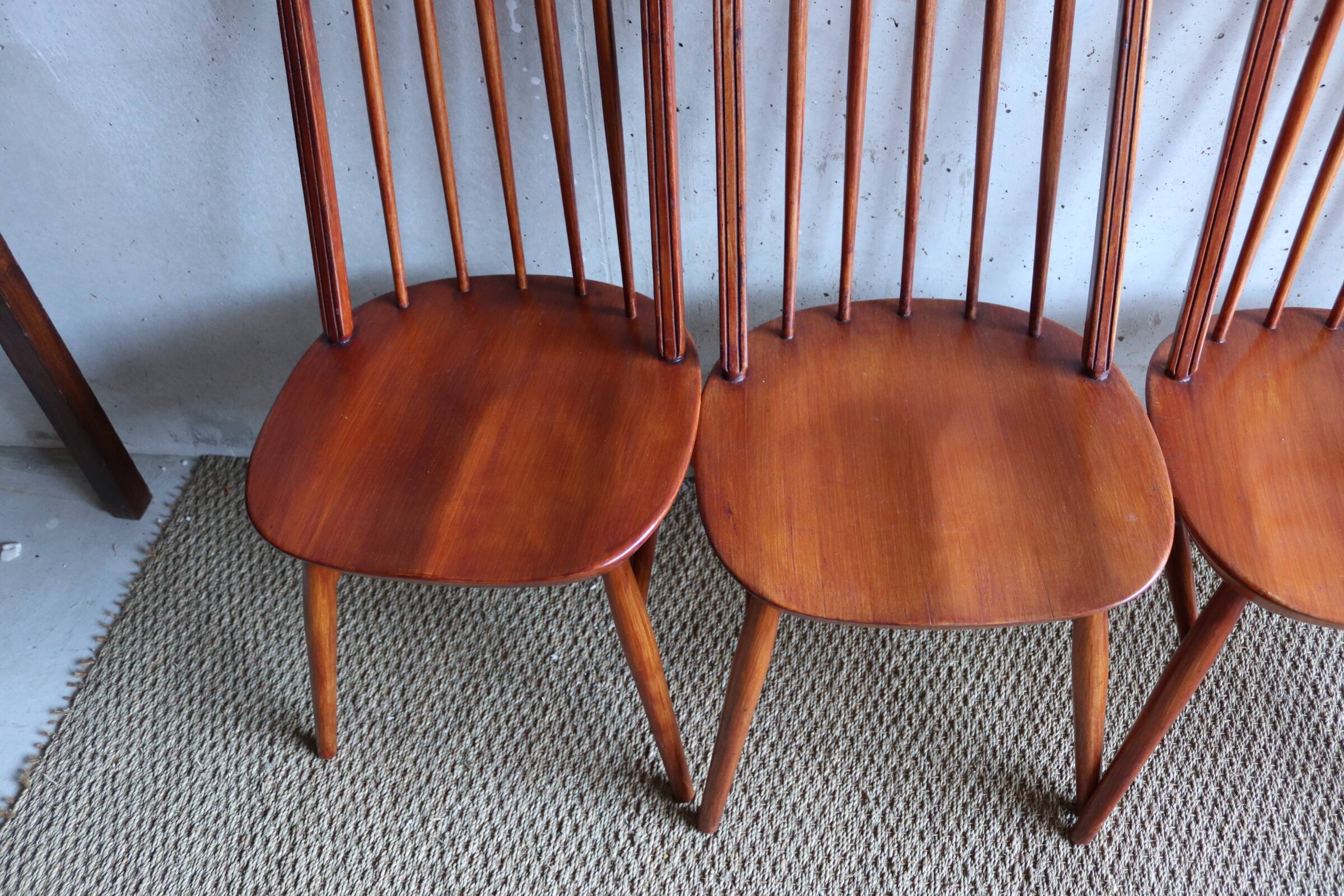 4 vintage Quaker chairs from the 60s