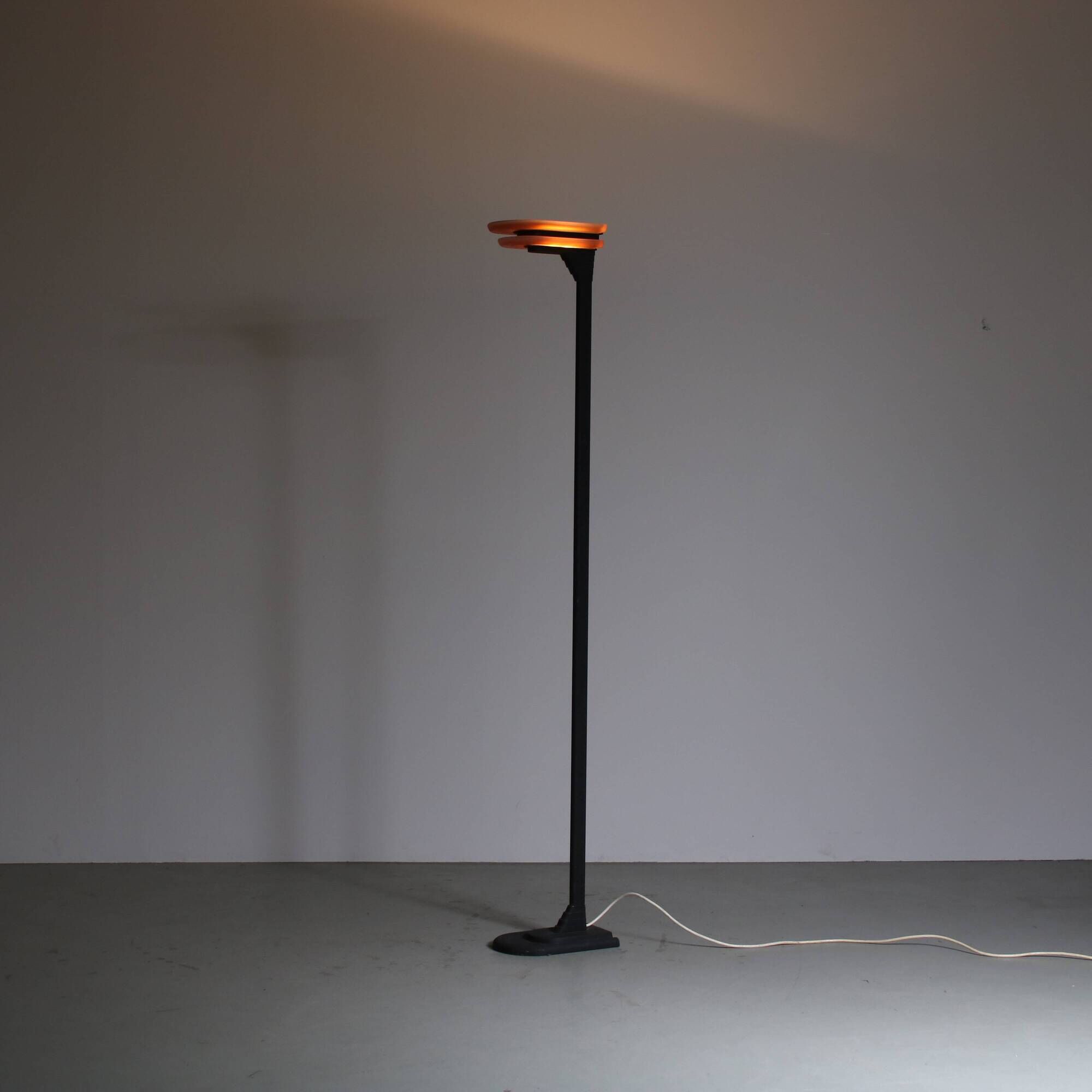 1980s Memphis style floor lamp from Italy