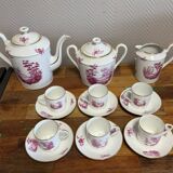 Limoges: 15-piece porcelain coffee service