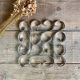 Stainless steel trivet made in France