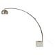 1970s Italian extendable arc floor lamp