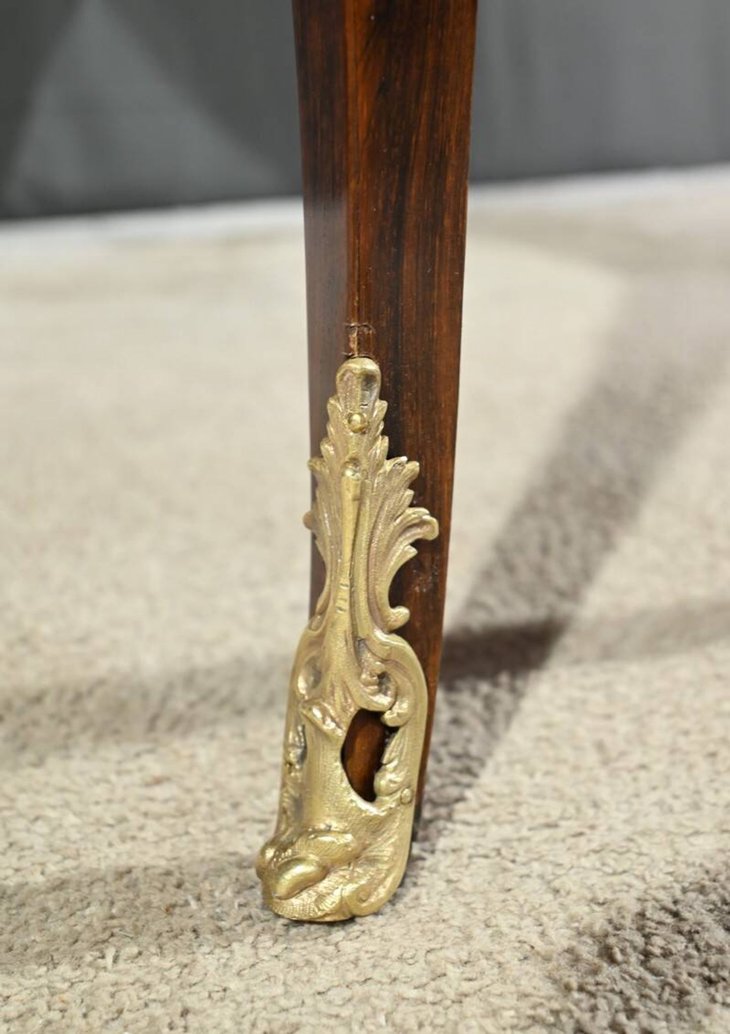 Mahogany and Rosewood Cylinder Desk, Louis XV period – 1st part XVI